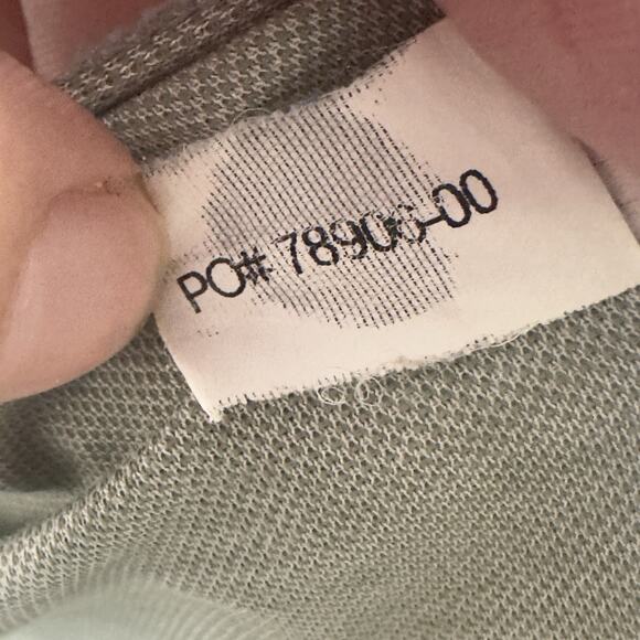 Travis Mathew Polo Shirt Mens Large Gray Performance Pima Cotton Blend Logo - Picture 9 of 12